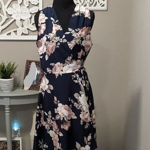 Floral Wrap Dress